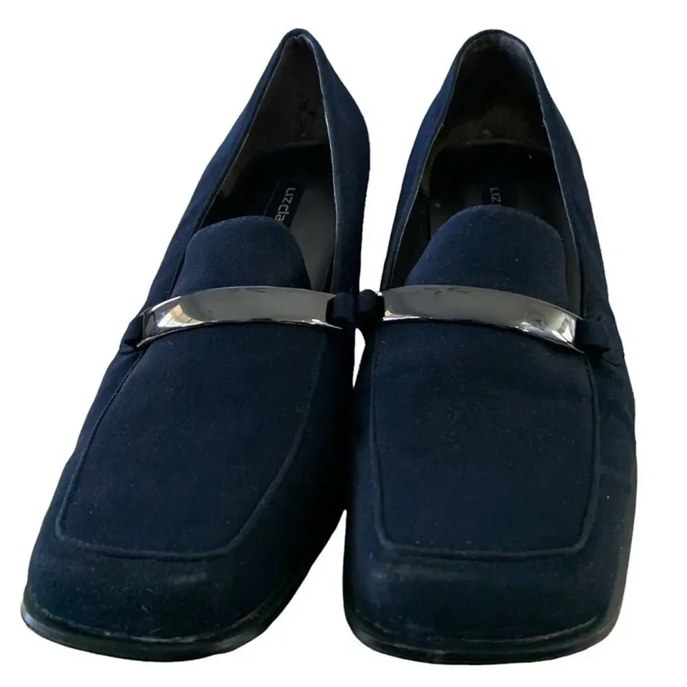 Liz Claiborne shoes ‎ loafer type with heels size 9 style Camille - Picture 2 of 13